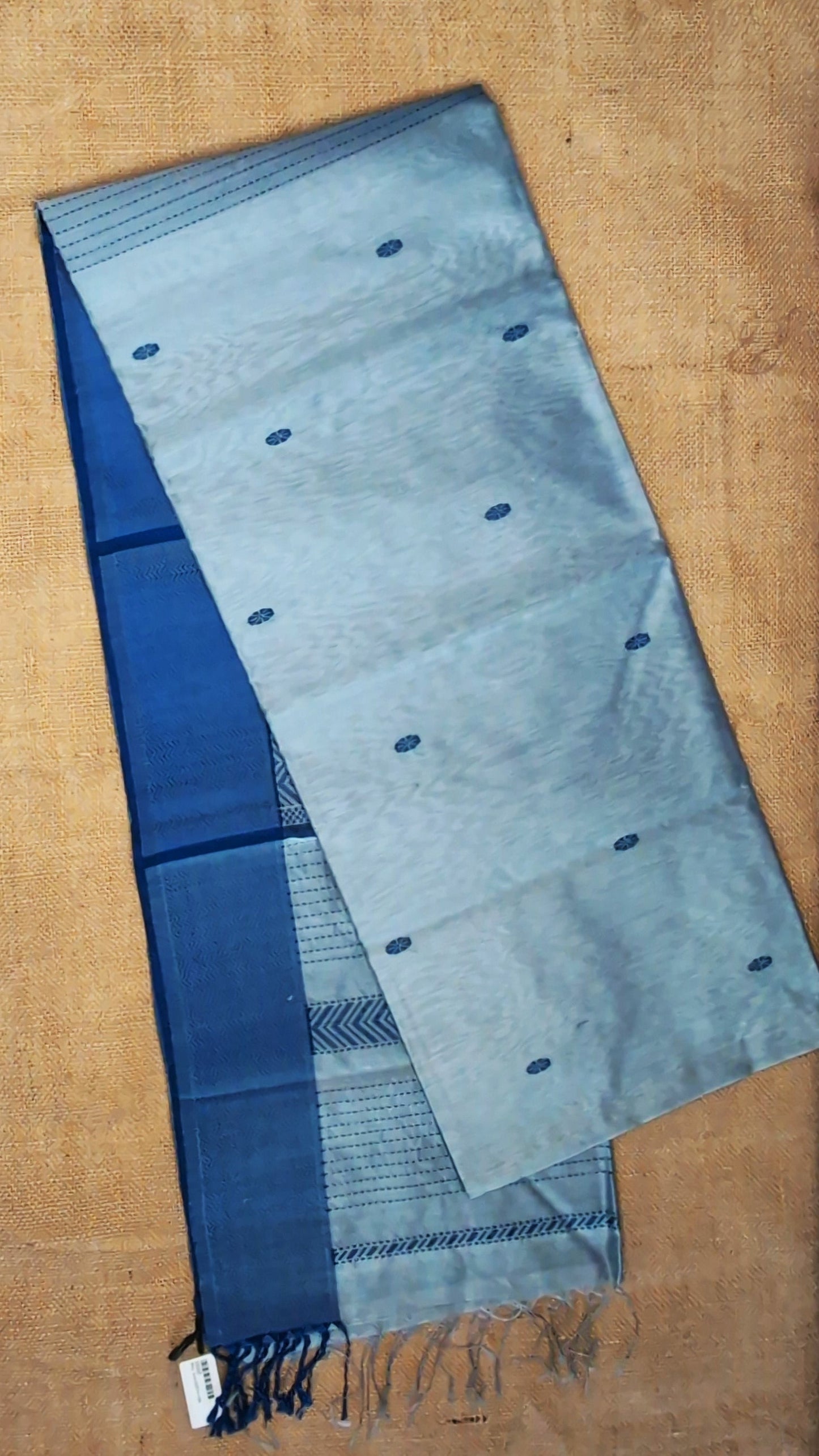 Maheshwari Handloom saree-MAH01-00042-02-BLU