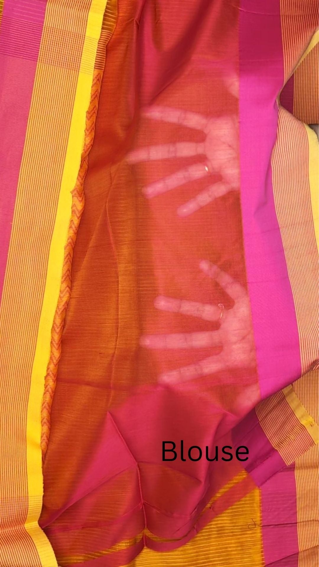 Maheshwari Handloom saree-MAH01-00078-02-YLW