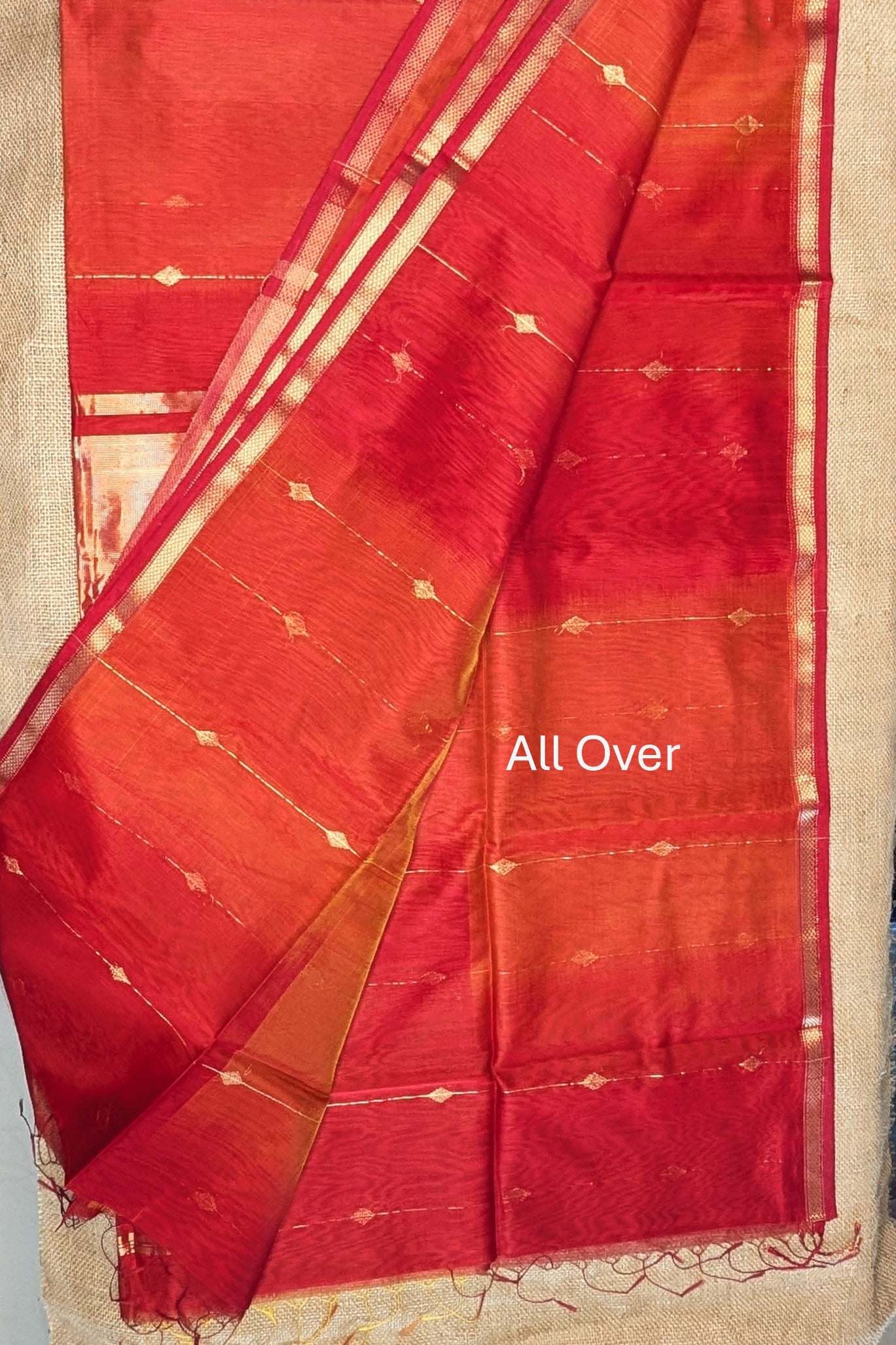 Maheshwari Handloom saree-MAH01-00290-02-ORG