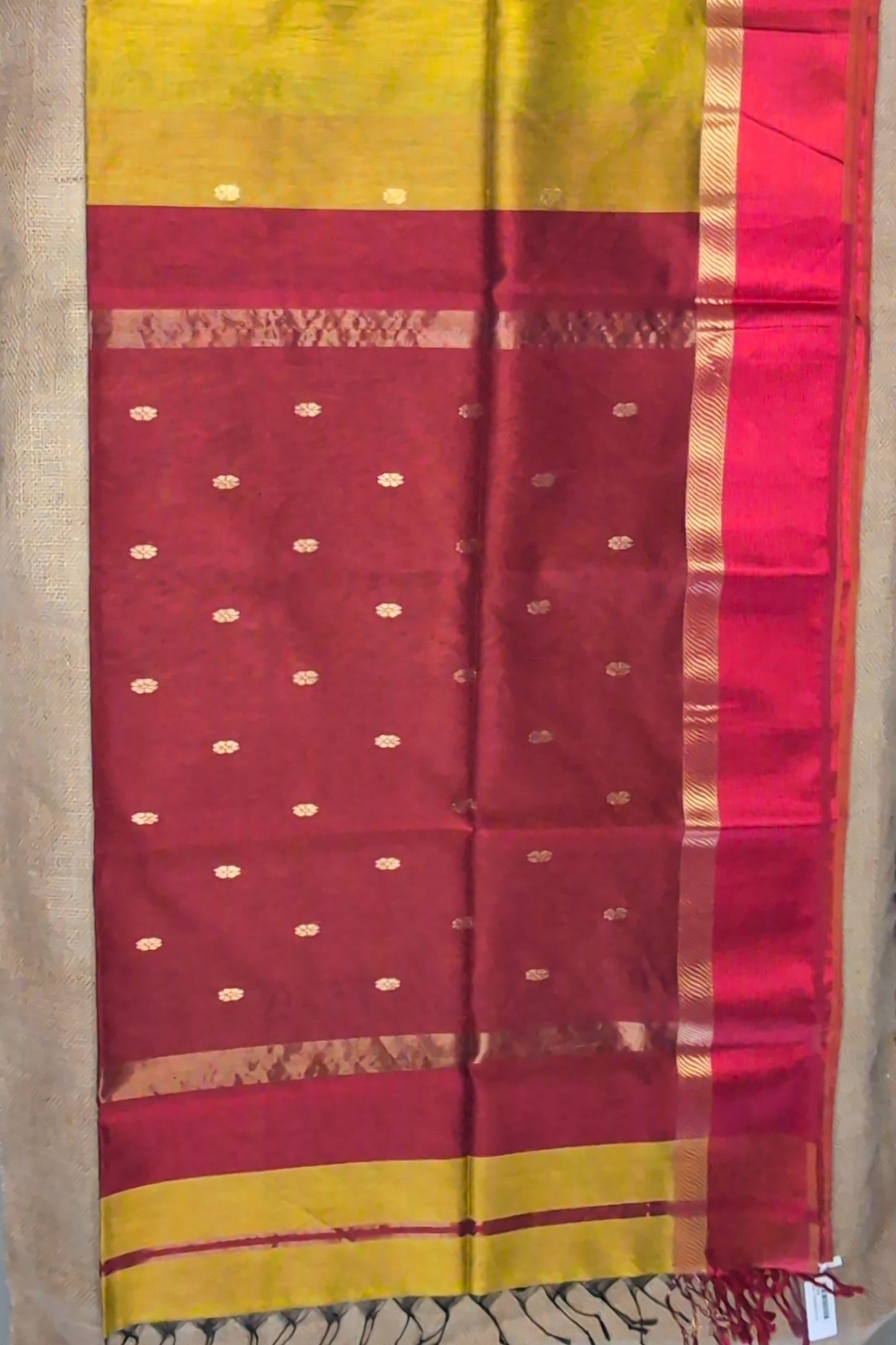 Maheshwari Handloom saree-MAH01-00164-01-MTD