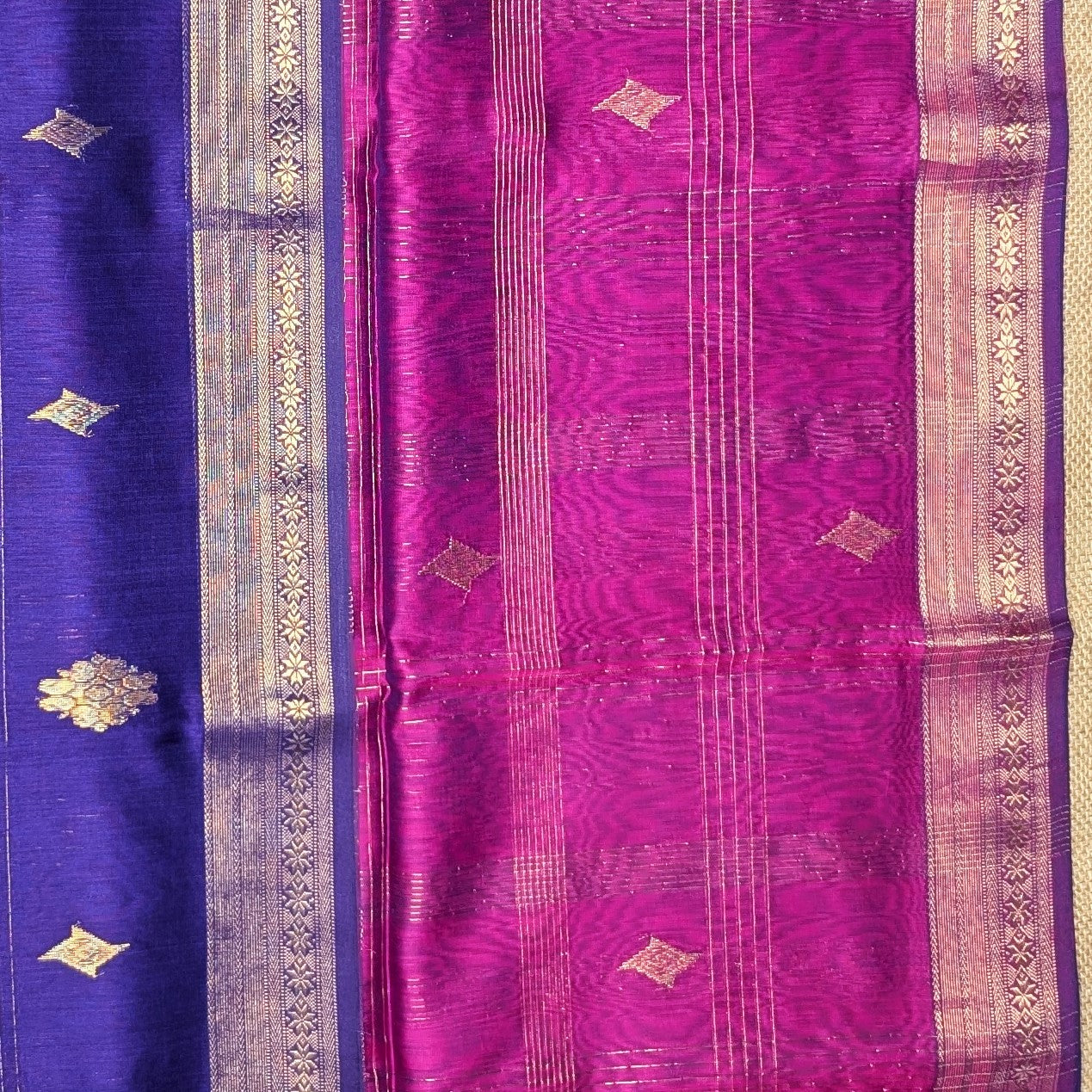 Maheshwari Handloom saree-MAH01-00220-01-MGT