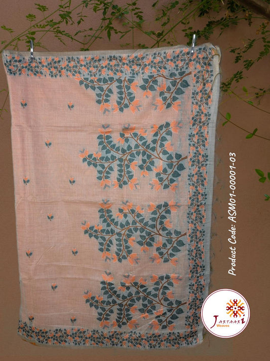 Muga Silk Saree ASM01-00001-03-ORG