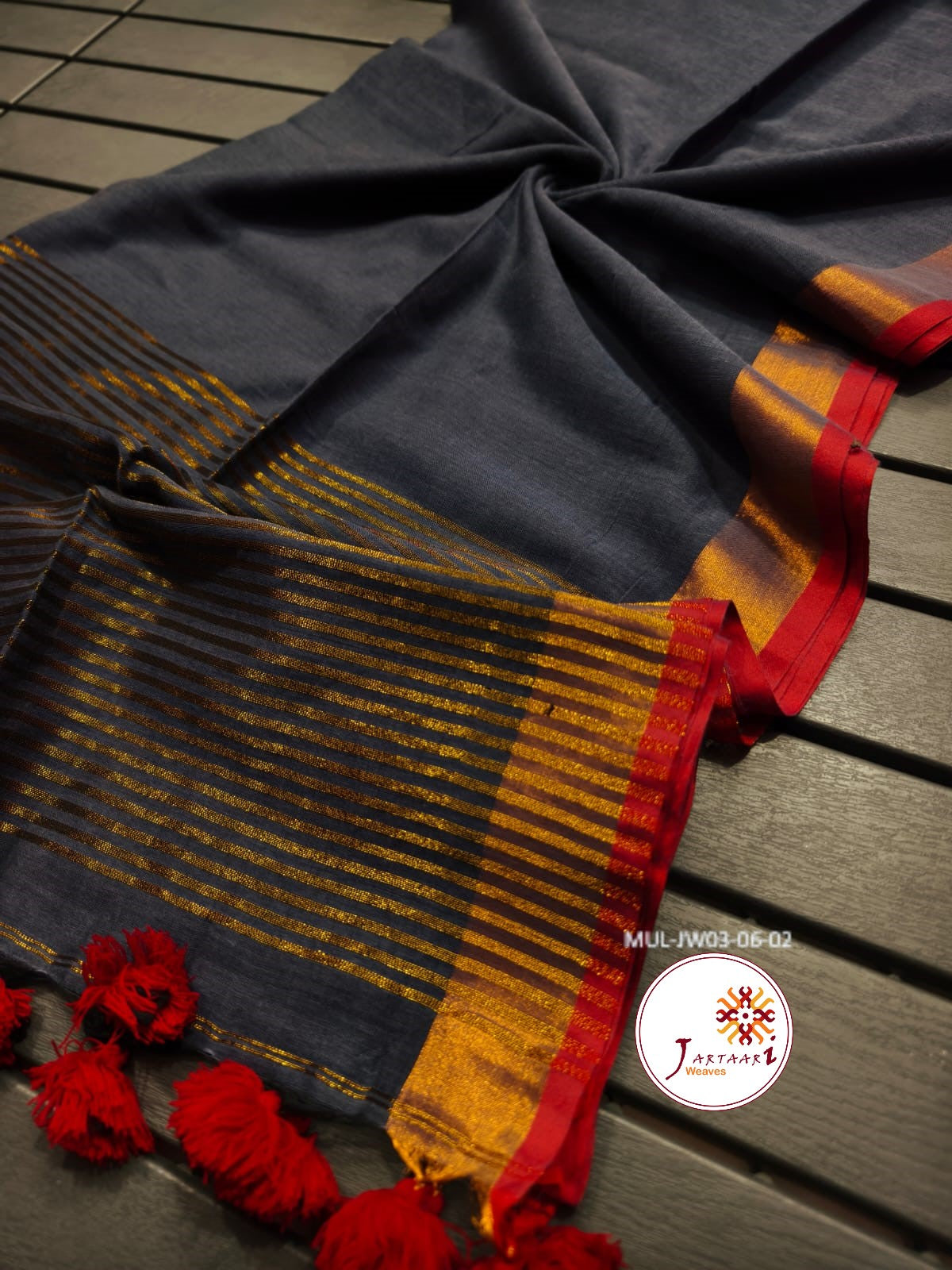 Mul Cotton Handloom Saree