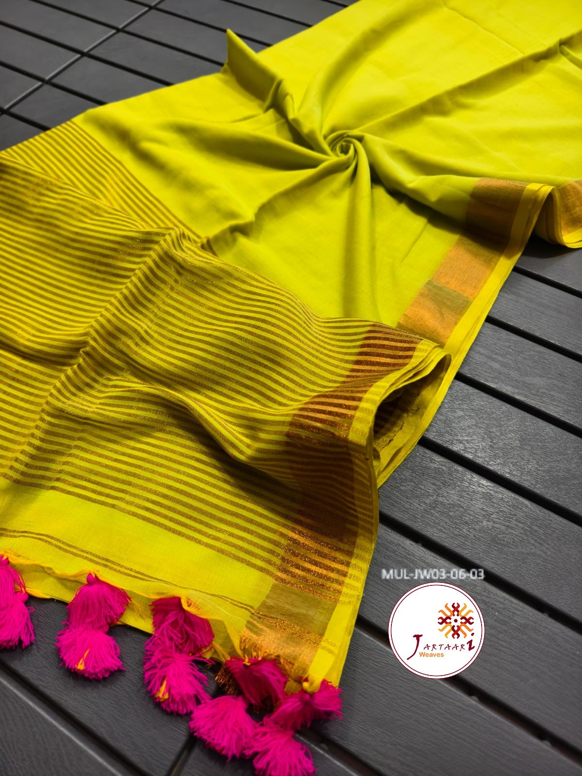 Mul Cotton Handloom Saree