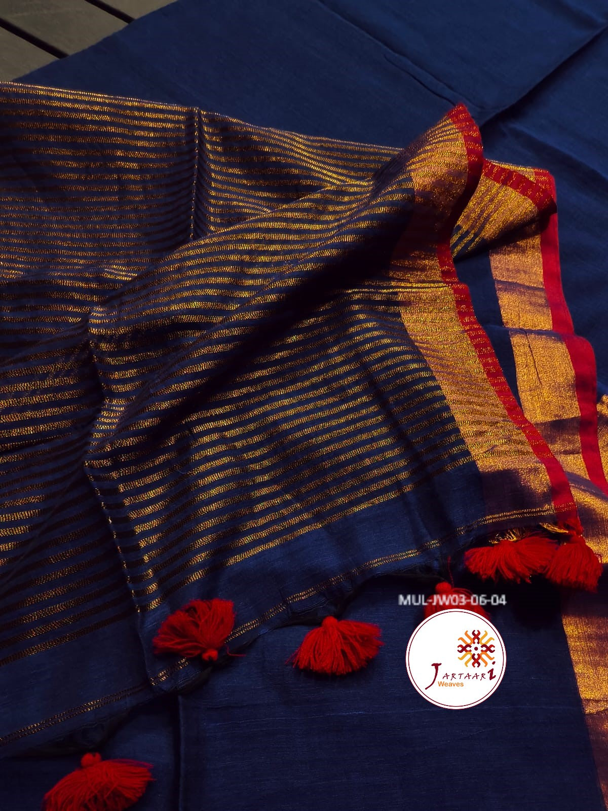 Mul Cotton Handloom Saree
