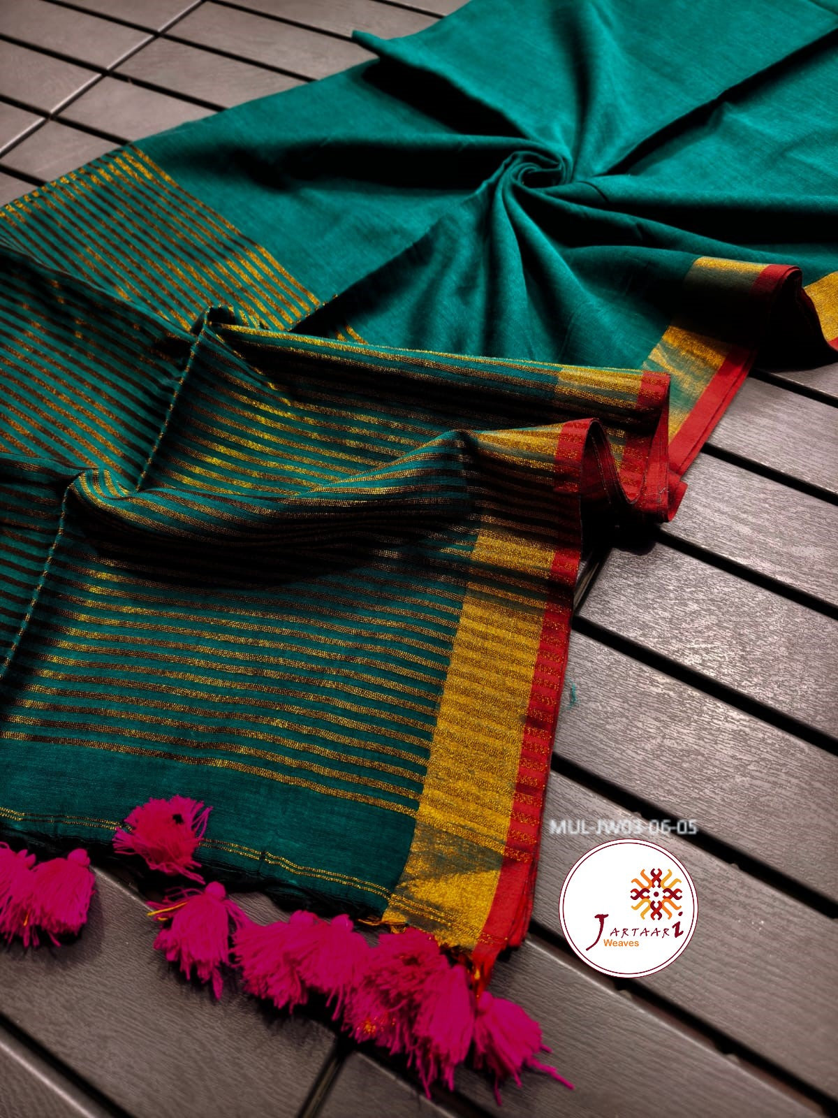 Mul Cotton Handloom Saree