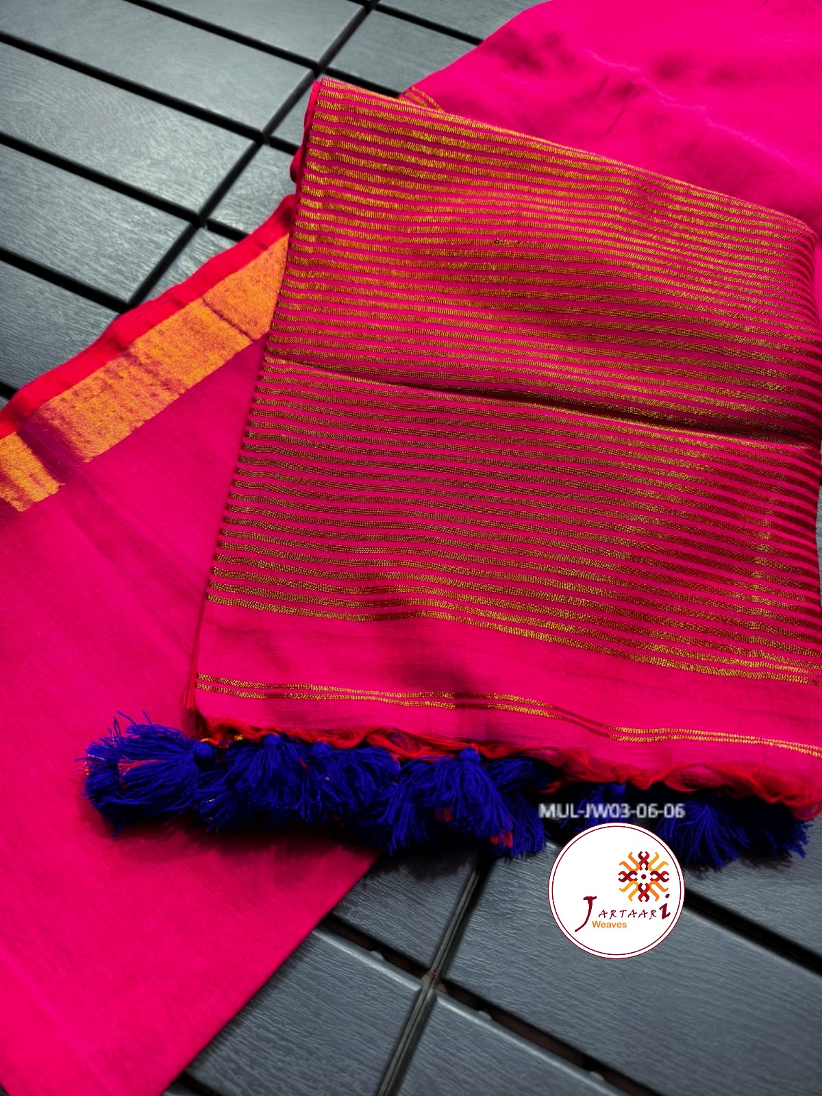 Mul Cotton Handloom Saree