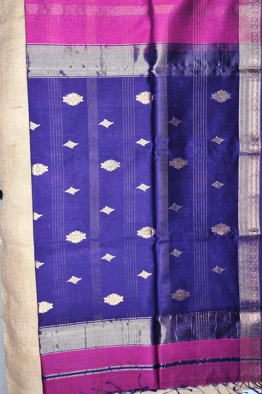 Maheshwari Handloom saree-MAH01-00220-01-MGT